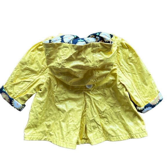 Gymboree Girls 12-24 Months  Yellow Rain Jacket - Picture 3 of 6